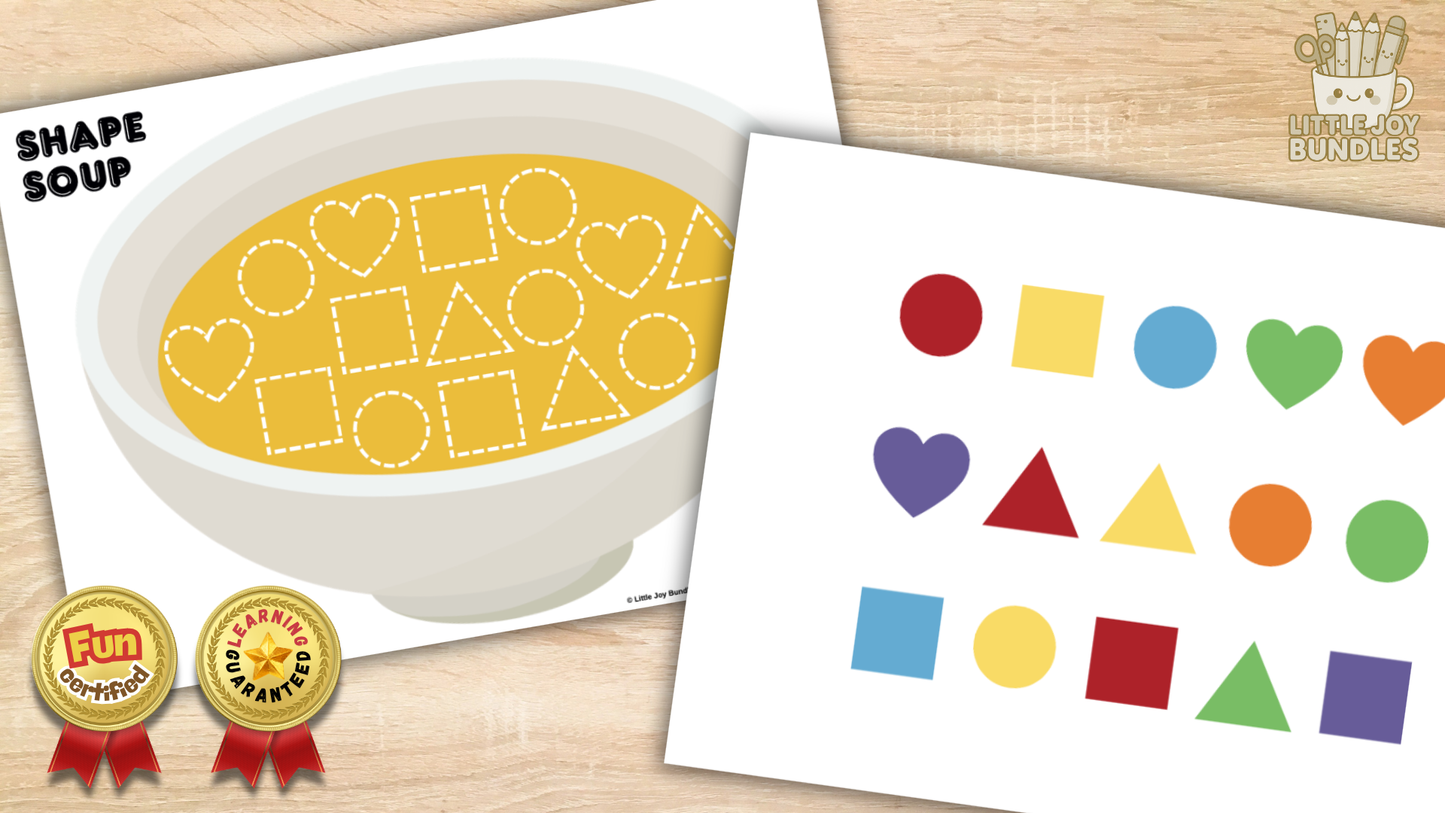 Shape soup - Colored