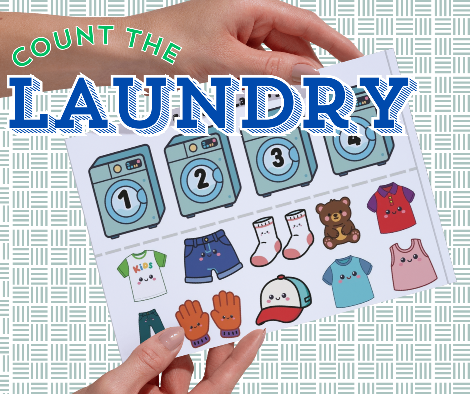 Count the Laundry - Colored
