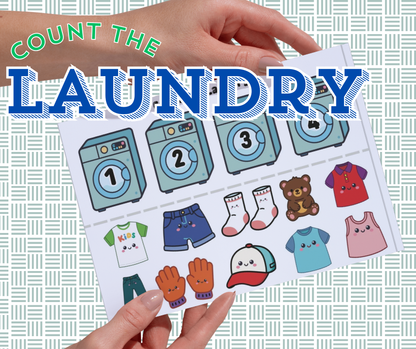Count the Laundry - Colored