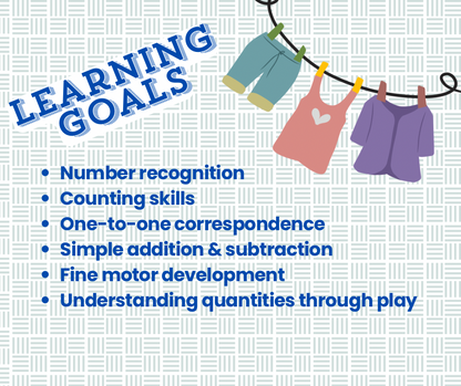 Count the Laundry - Colored